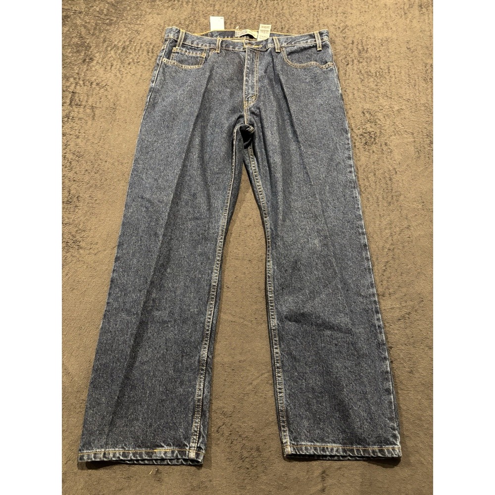 Signature by Levi Strauss & Co. Regular Jeans Size 38x30 Blue Denim